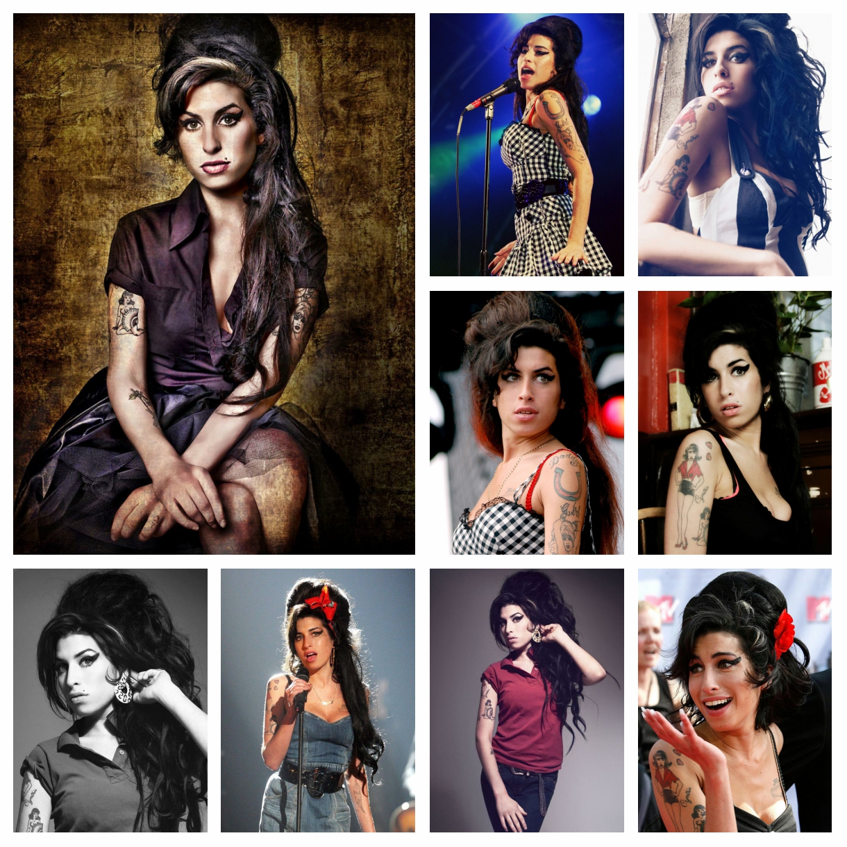 Embroidery Lovers - Diamond Rhinestones Painting Amy Winehouse Beauty