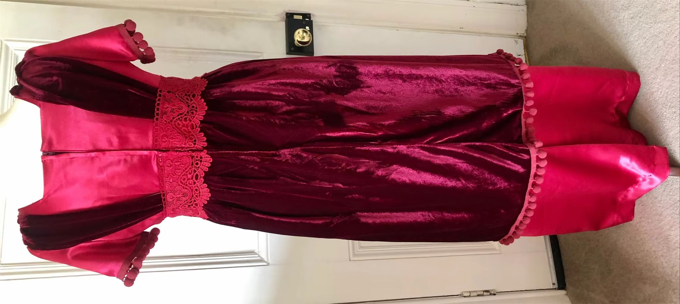 Embroidery Dress - Victorian Edwardian Downton Abbey Titanic Era