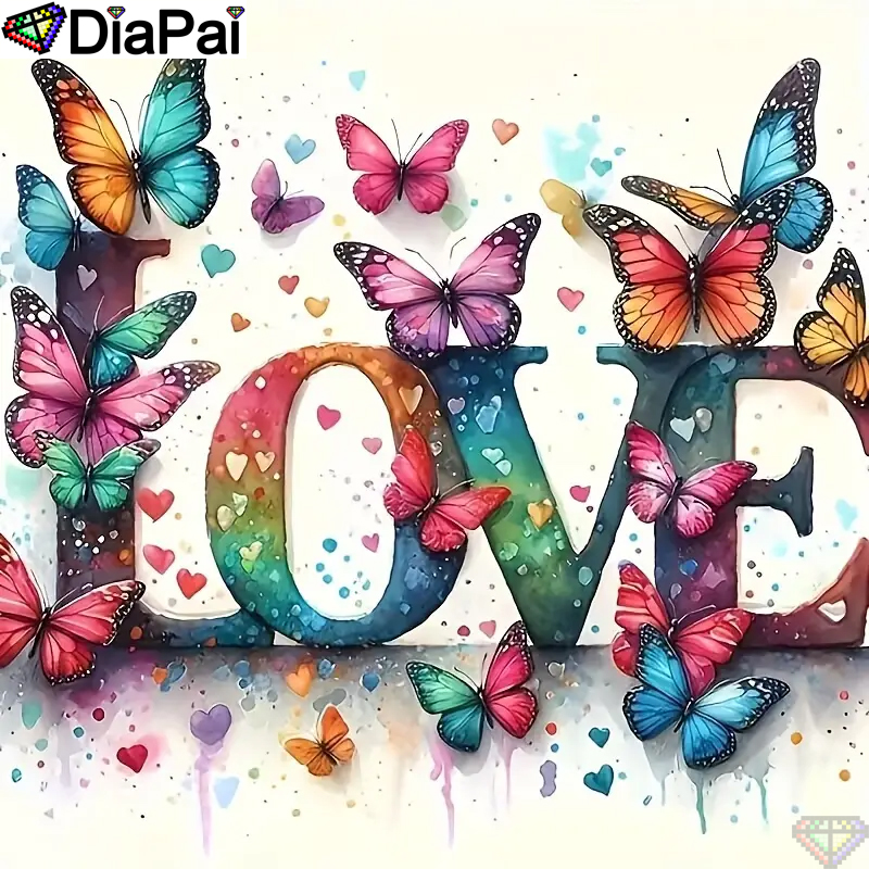 Embroidery Cross Stitch Patterns - DiaPai Full Diamond Embroidery 