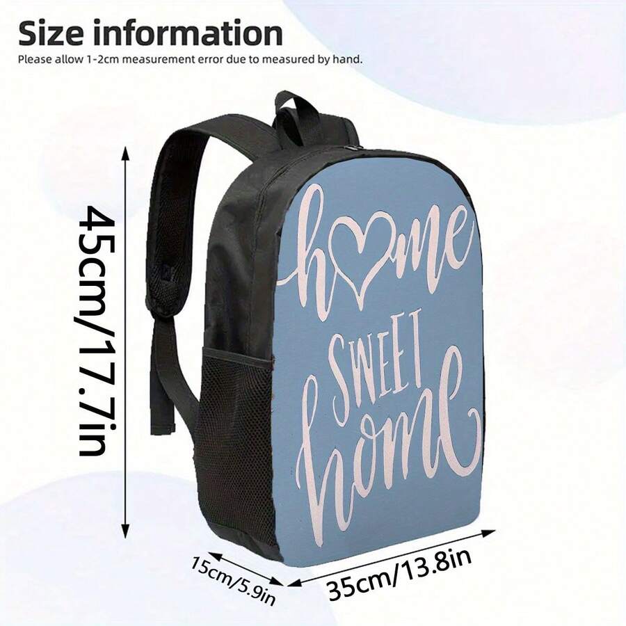 Embroidery Font Free - Handwritten Font Backpack Large Capacity 17