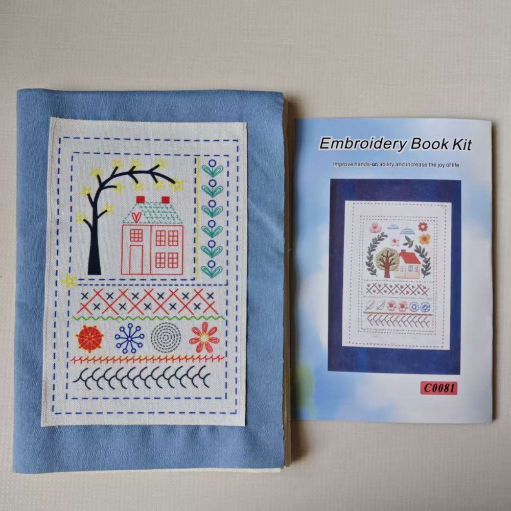 Embroidery Guide Book - Clear Instructions Embroidery Stitch Guide Book