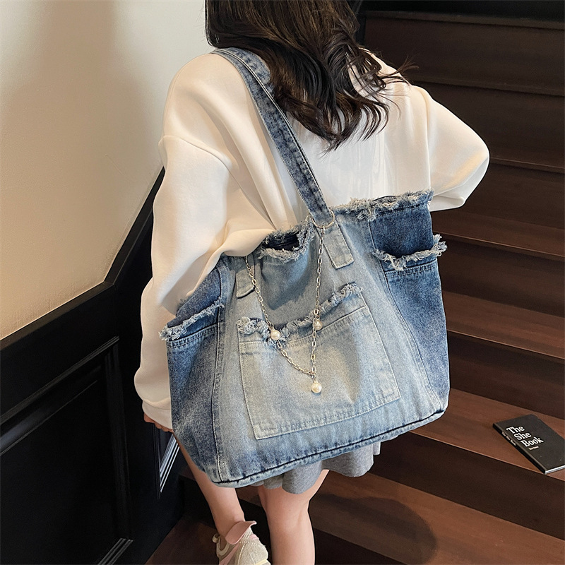Embroidery Class - Vintage Tote Bags for Women Shoulder