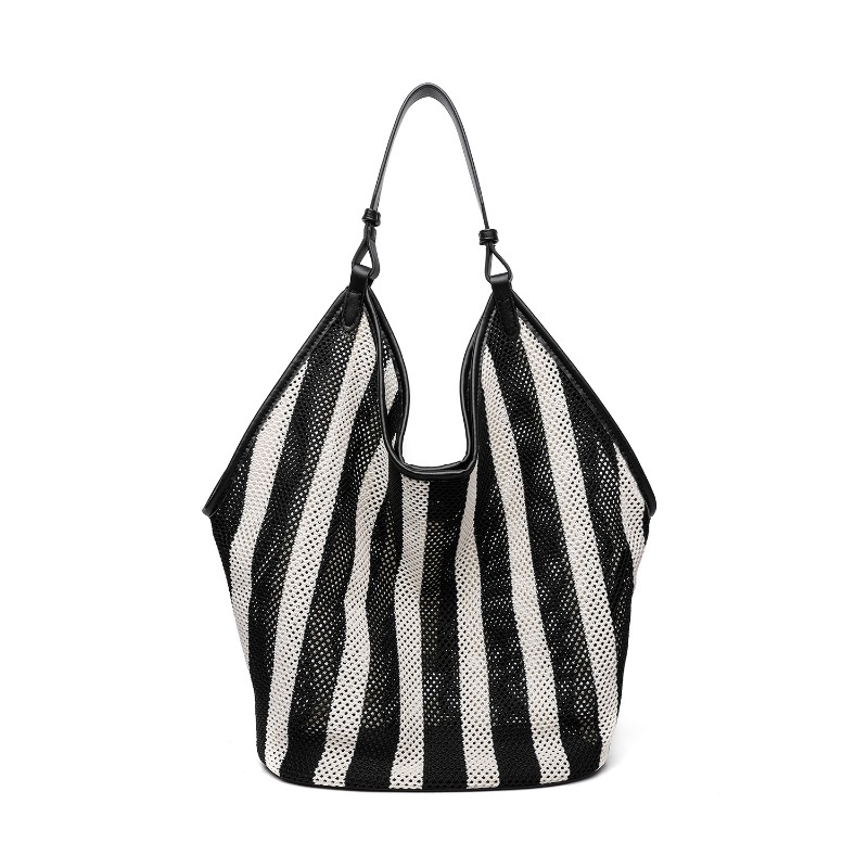 Striped Woven Large Capacity T - Embroidery Class review and price