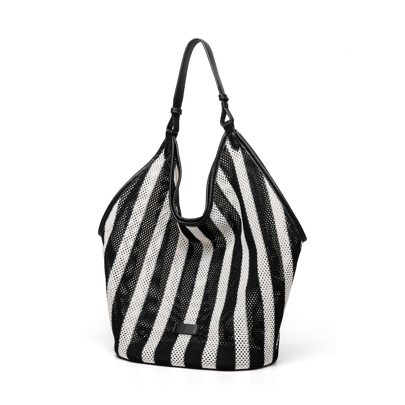 Striped Woven Large Capacity T - Embroidery Class review and price