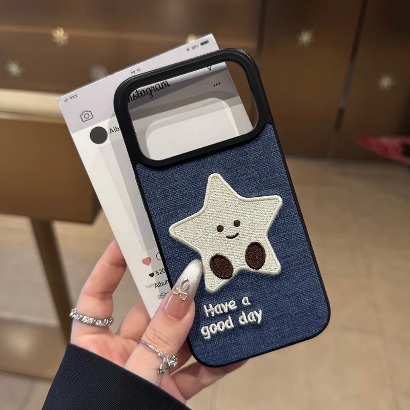 Denim Star Embroidery Couple P - Embroidery Lovers review and price