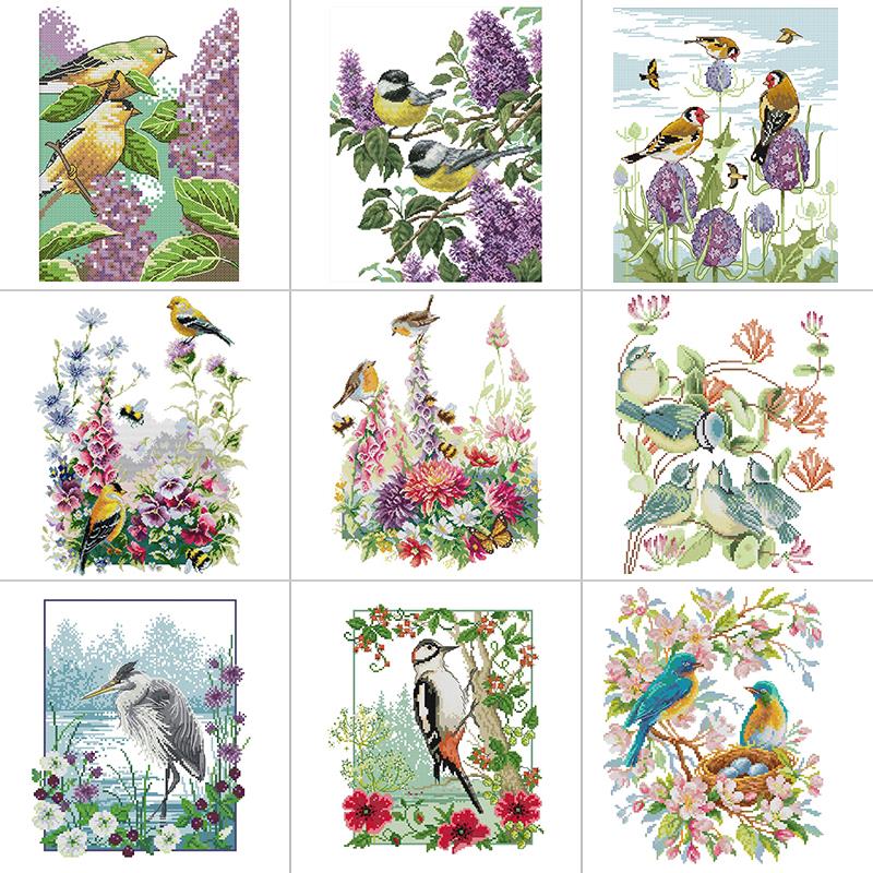 Birds and Flowers Series Joy S - Embroidery Job review and price
