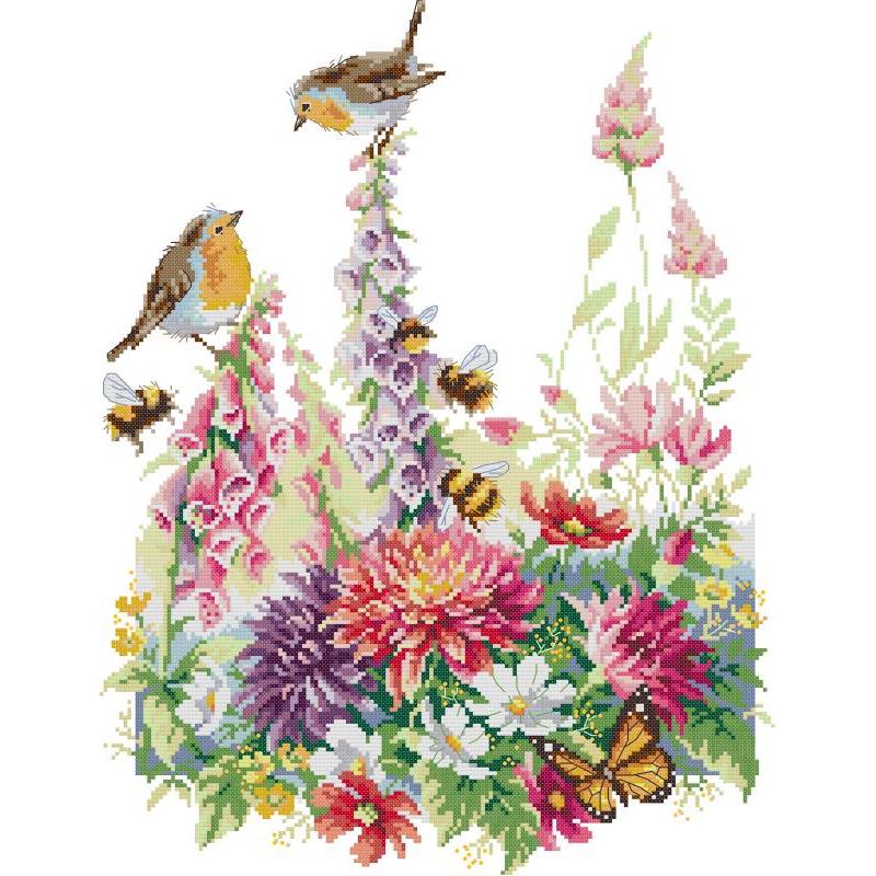 Birds and Flowers Series Joy S - Embroidery Job review and price