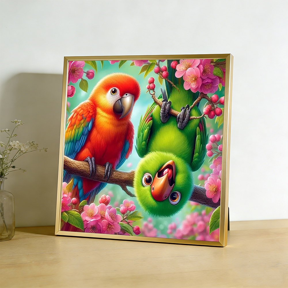 Cross Stitch Patterns Parrot A - Embroidery Guide Paper review and price