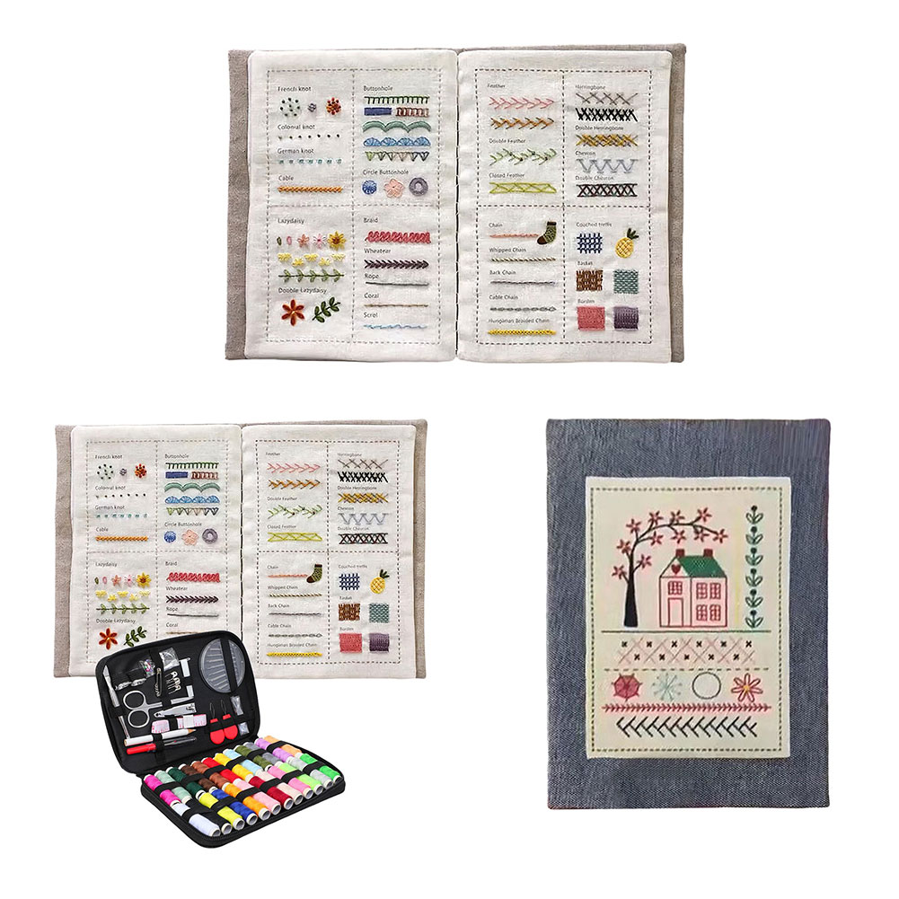 DIY Stitch Book Handmade Sewin - Embroidery Guide Book review and price