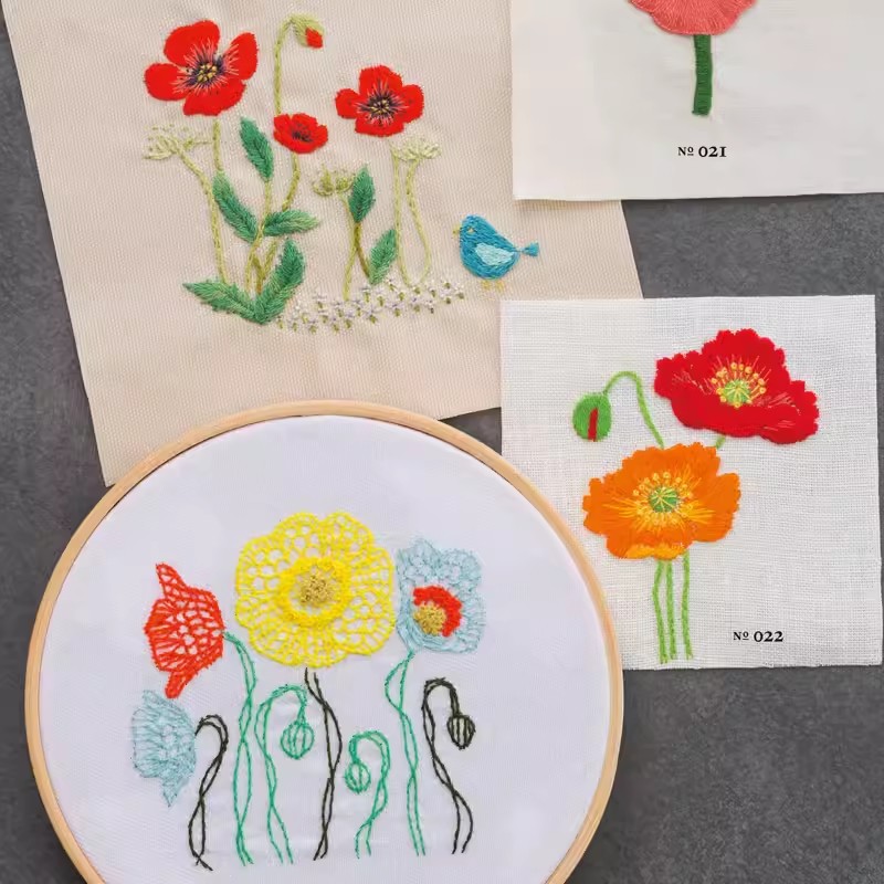 Botanical Embroidery Pattern B - Embroidery Guide Book review and price