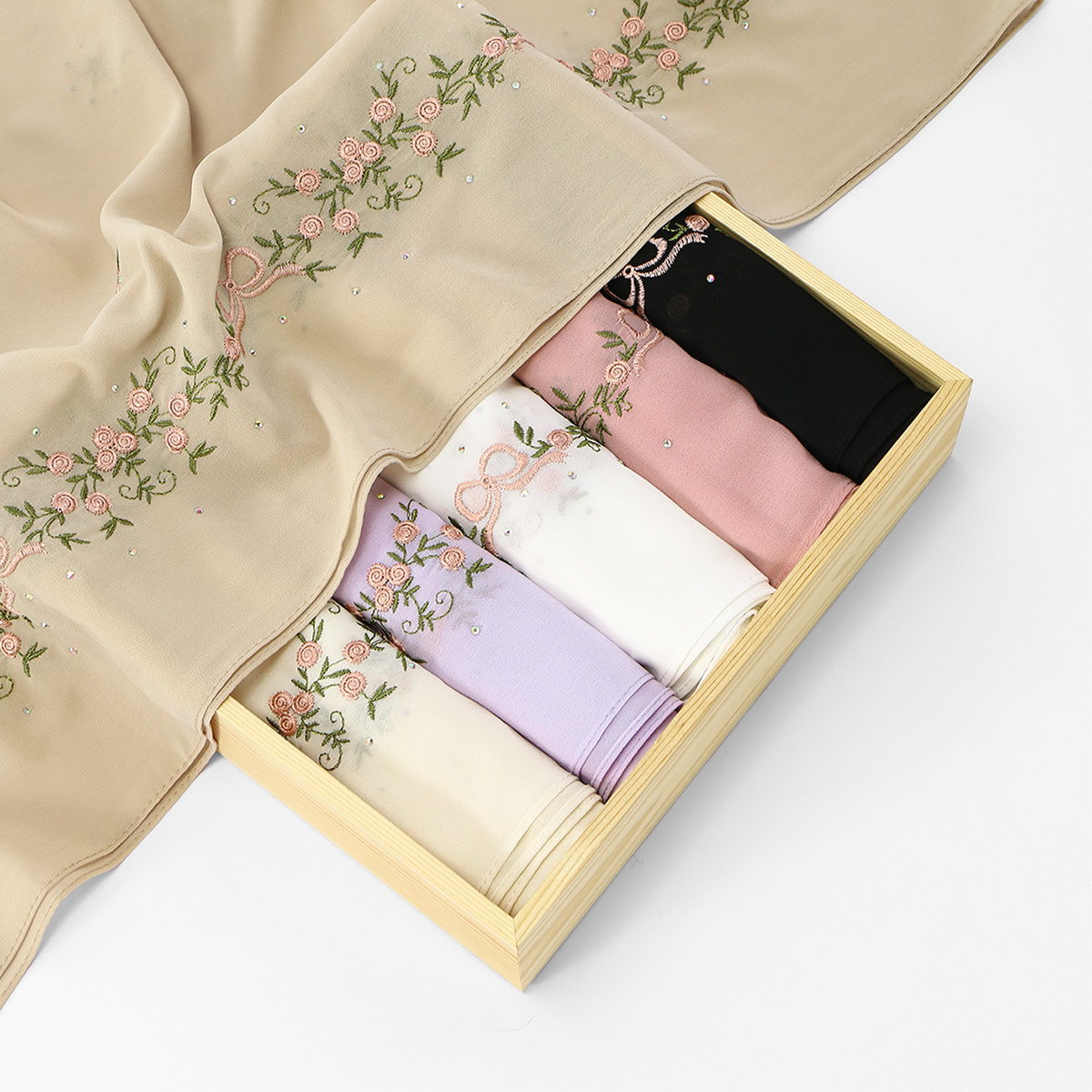  Fashion Chiffon Muslim Hijab - Embroidery Hijab review and price