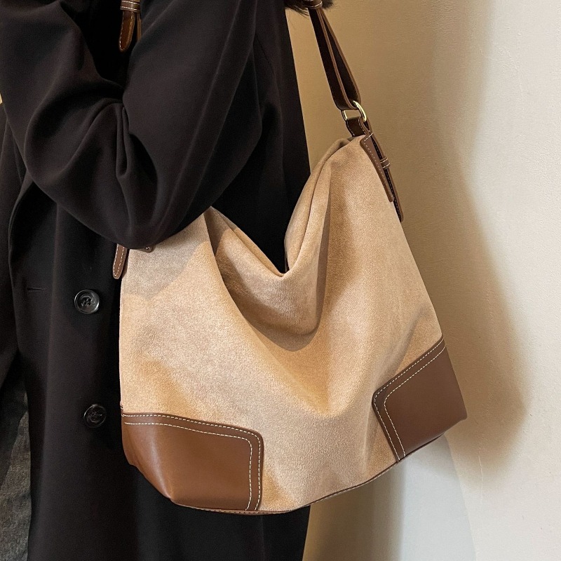 Suede Trendy Versatile Tote Ba - Embroidery Class review and price