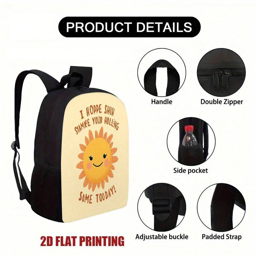 Fashion Sunshine Smiling Face  - Embroidery Print review and price