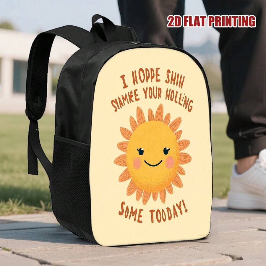 Fashion Sunshine Smiling Face  - Embroidery Print review and price
