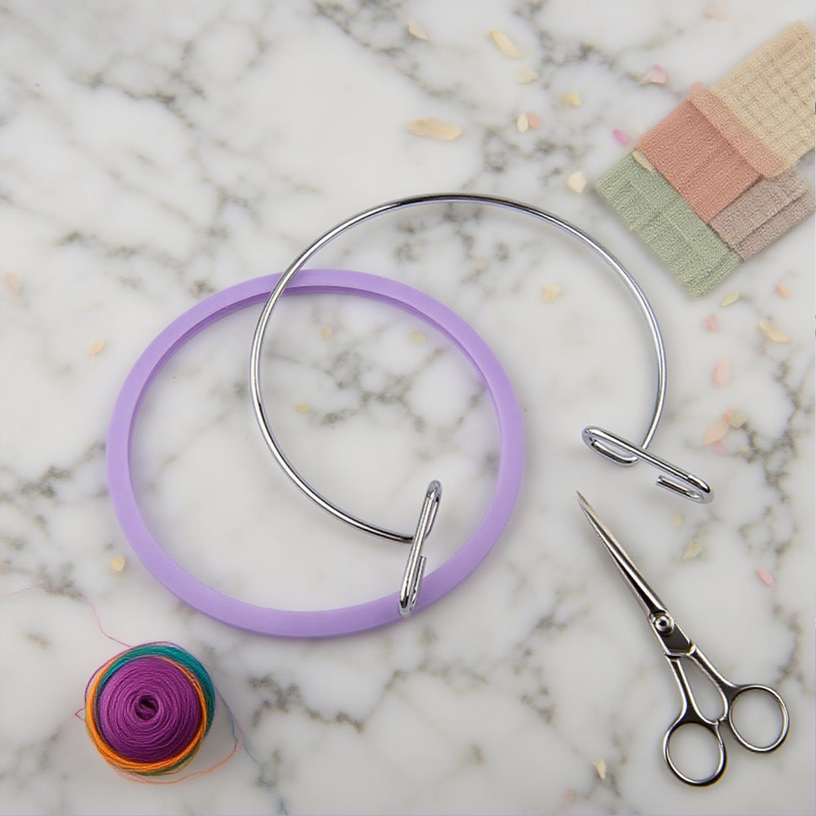 Hoop For Cross Stitching Metal - Embroidery Art review and price