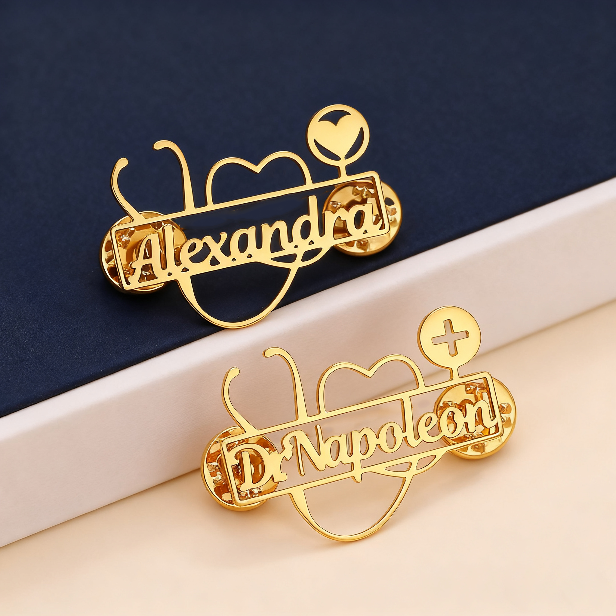 Custom Stethoscope Brooch Pers - Embroidery Name review and price