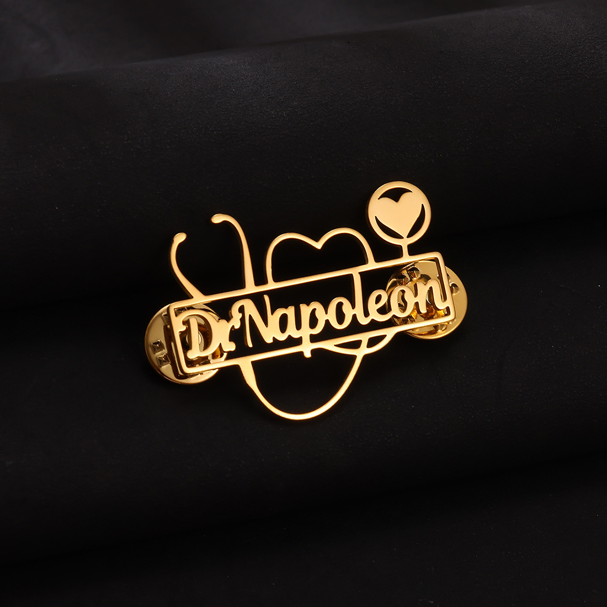 Custom Stethoscope Brooch Pers - Embroidery Name review and price