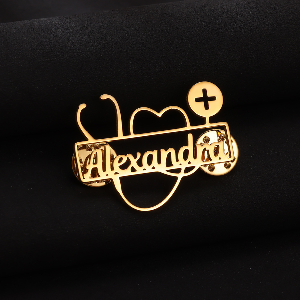 Custom Stethoscope Brooch Pers - Embroidery Name review and price