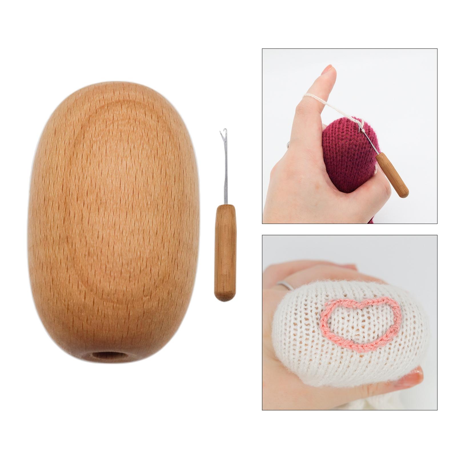 1x Darning Egg DIY with Needle - Embroidery Egg review and price