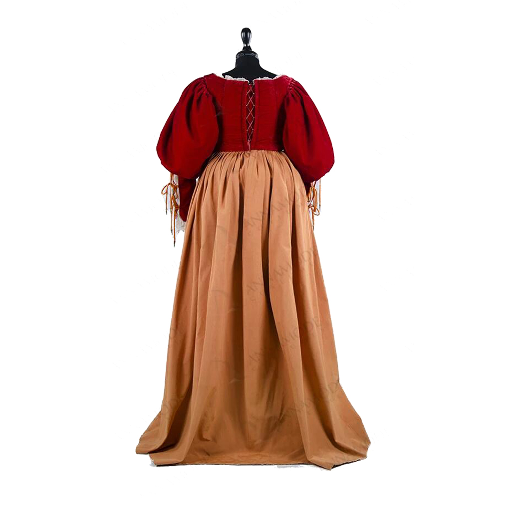 Tudor Renaissance Dress Costum - Embroidery Dress review and price