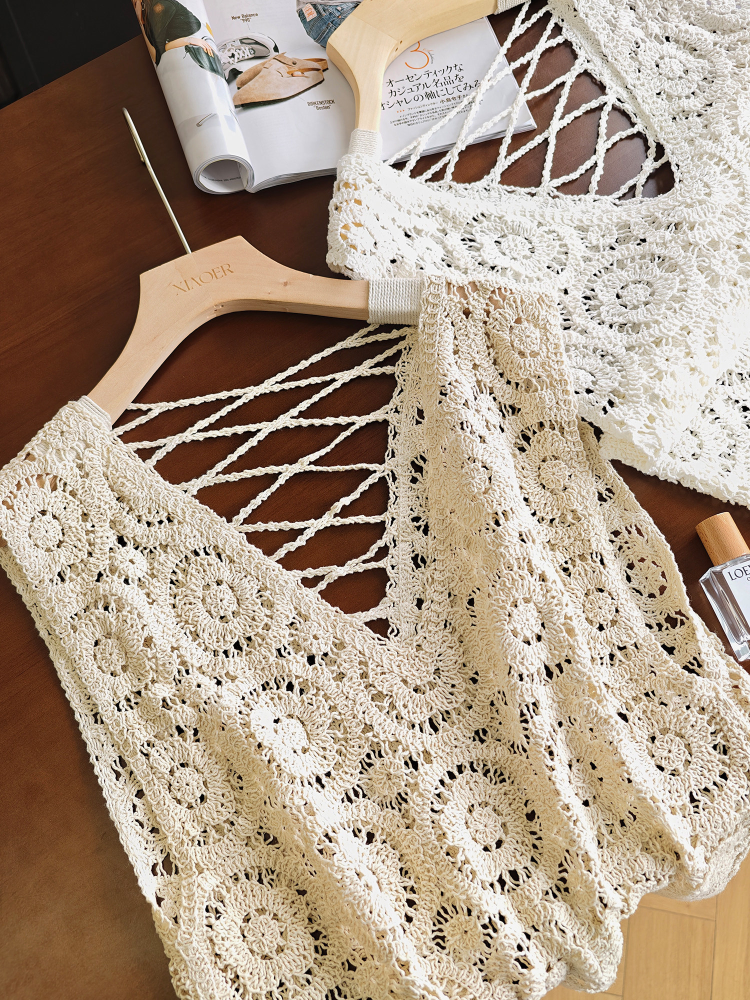 Women's Crochet Lace Tank Top  - Embroidery Job review and price