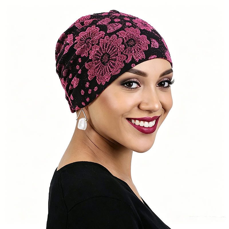 New Women Lace Embroidery Flow - Embroidery Hijab review and price