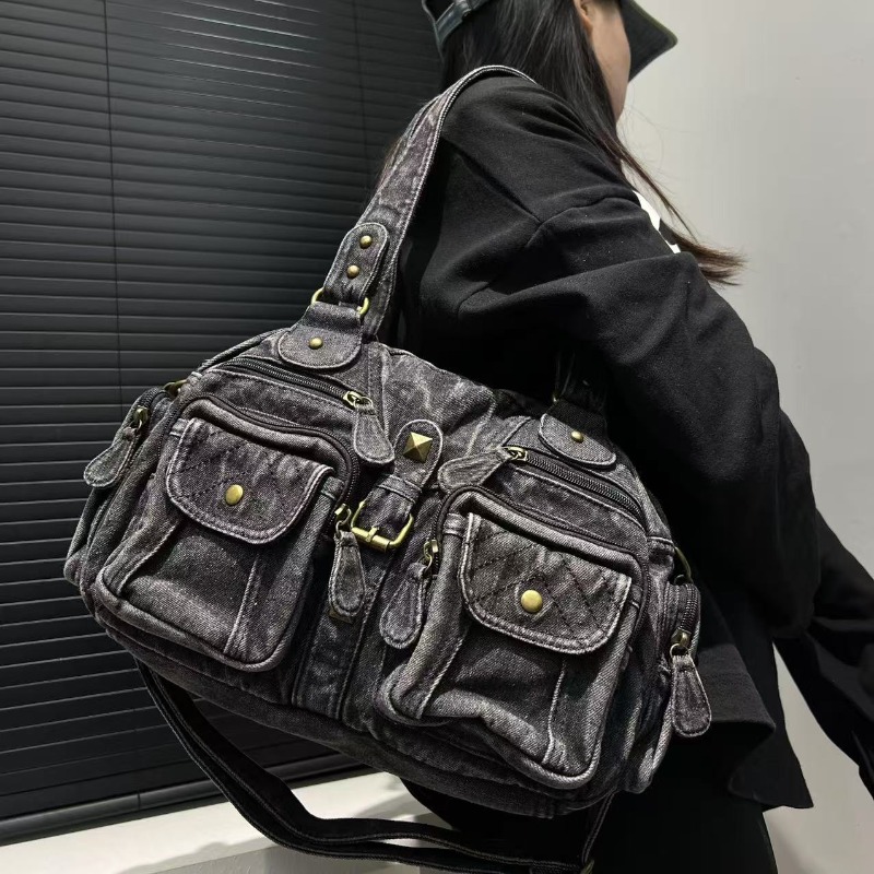 Fashionable Denim Tote Bag for - Embroidery Class review and price
