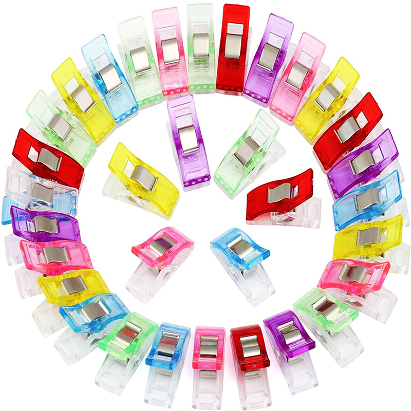 20/40PCS Random Color Clip Pla - Embroidery Art review and price