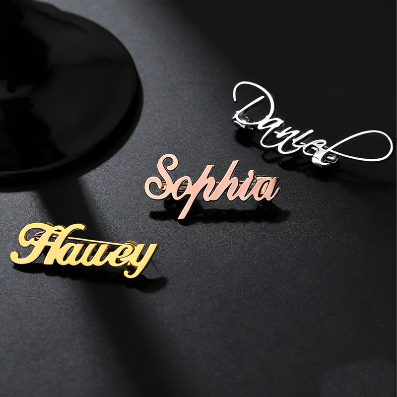 Stainless Steel Custom Name In - Embroidery Name review and price