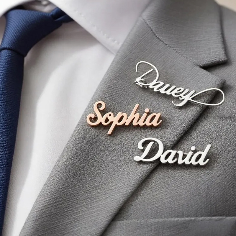 Stainless Steel Custom Name In - Embroidery Name review and price