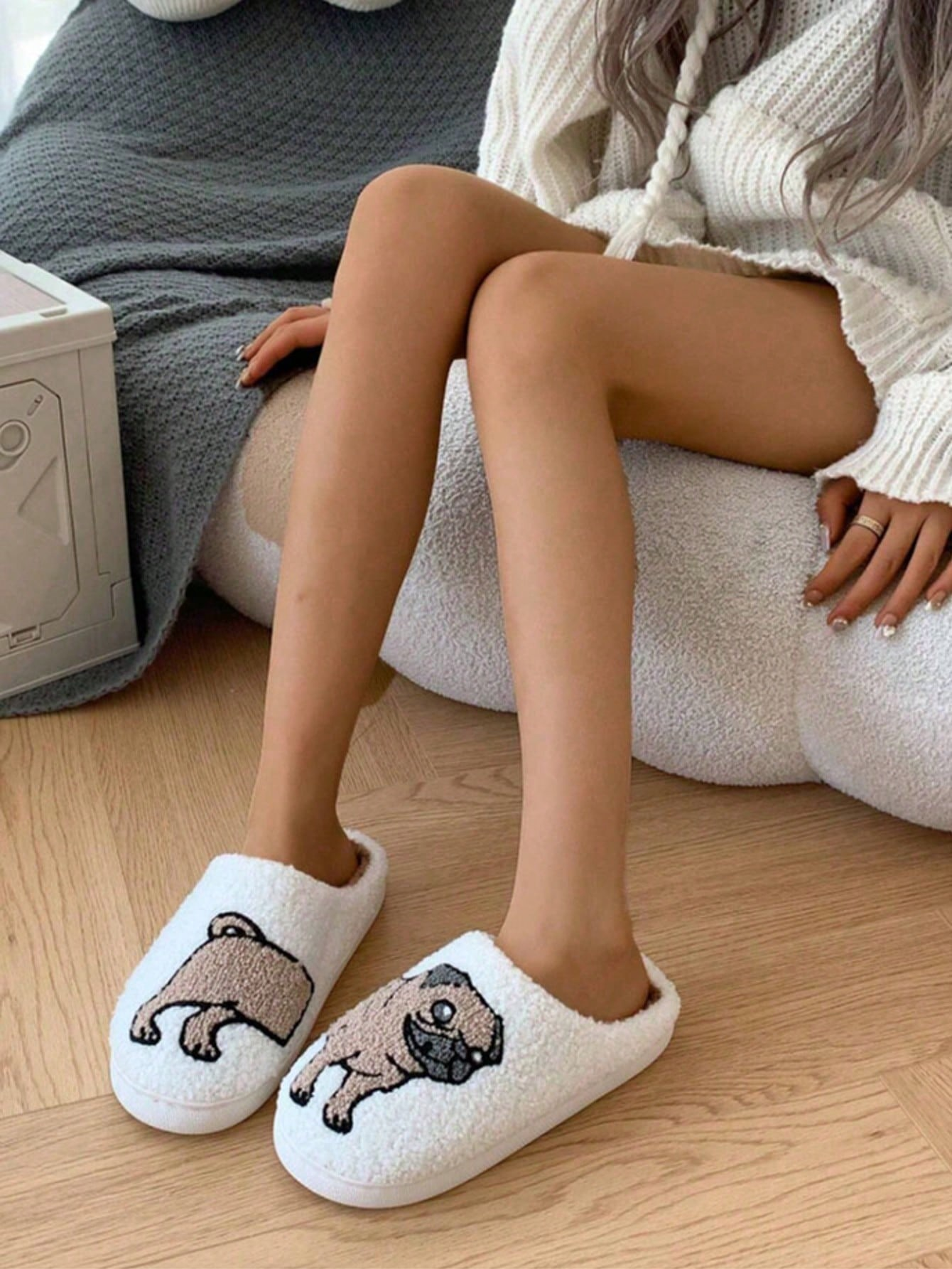 Couple Pug Embroidery Plush Sl - Embroidery Print review and price