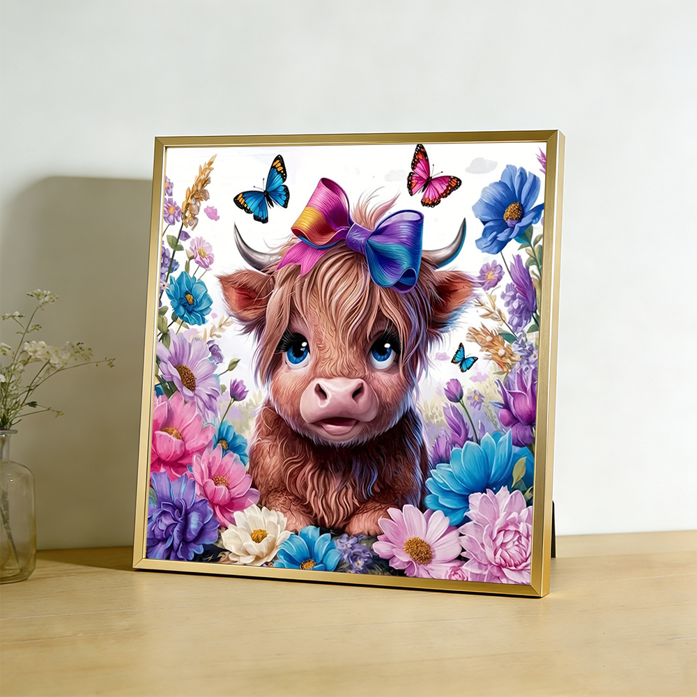 Cross Point Embroidery Kit Cow - Embroidery Guide Paper review and price