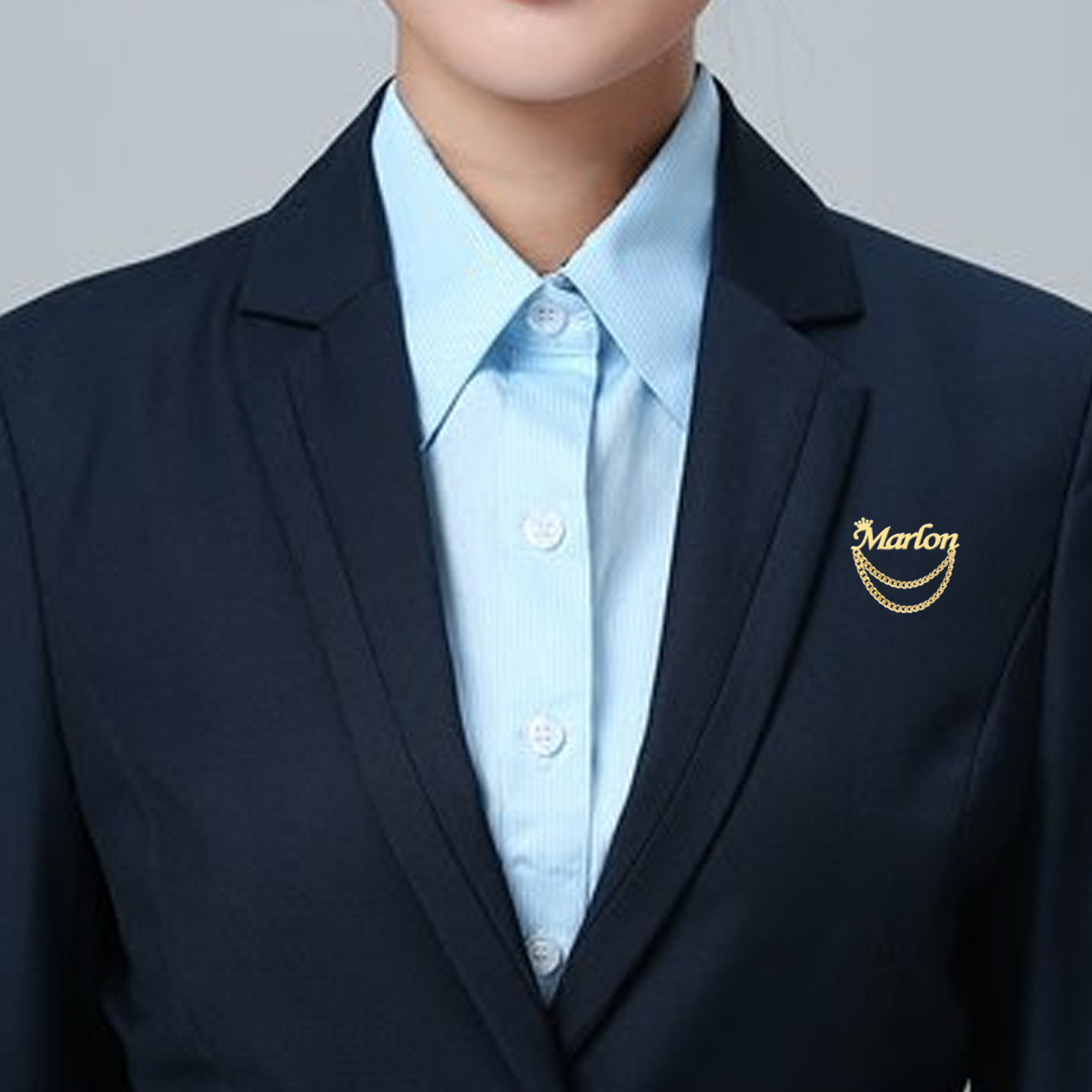Personalized Name Brooch Custo - Embroidery Name review and price