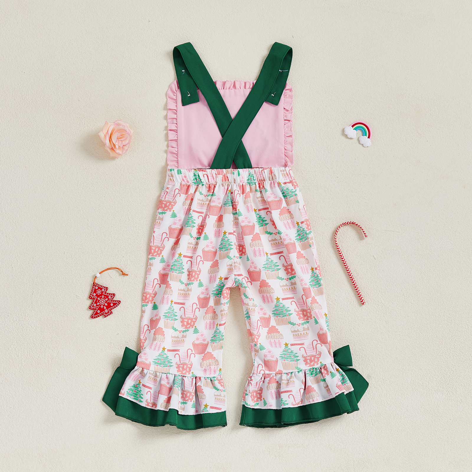 1-5Y Toddler Girl Xmas Outfits - Embroidery Xmas Tree review and price