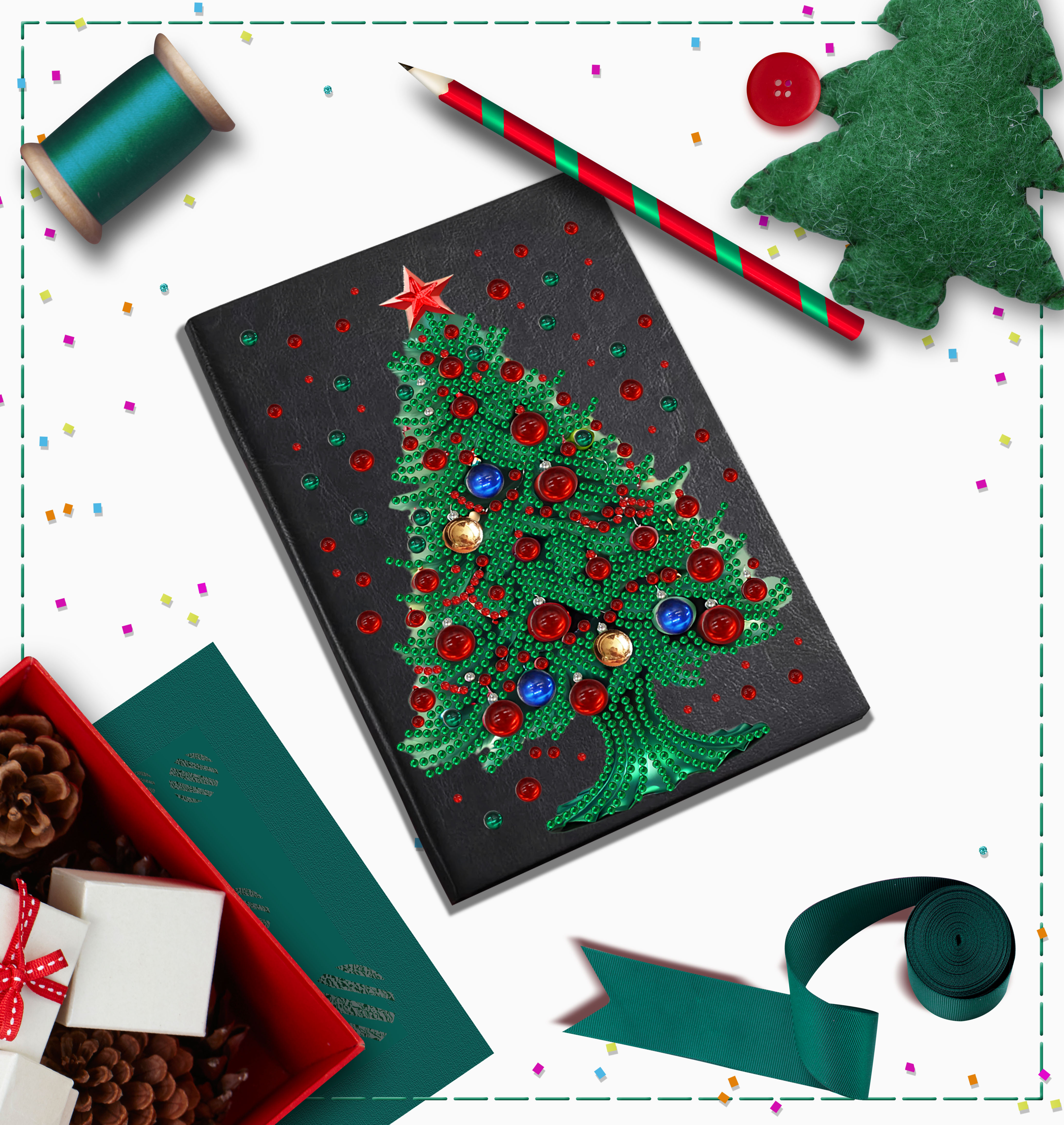 5D Diamond Painting Creative N - Embroidery Xmas Tree review and price