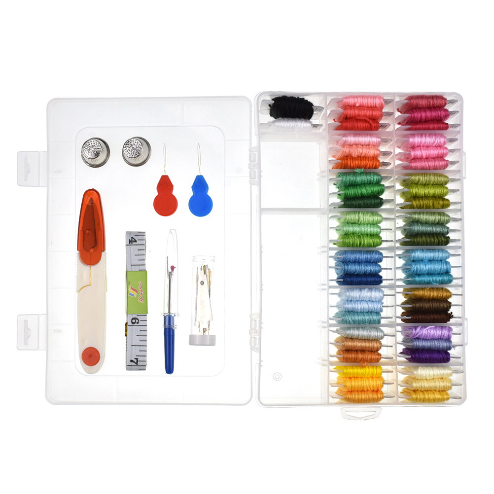 50 Assorted Colors Embroidery  - Embroidery Art review and price