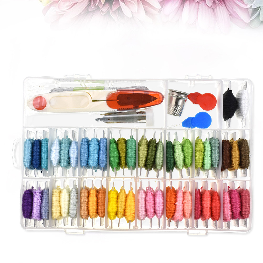 50 Assorted Colors Embroidery  - Embroidery Art review and price