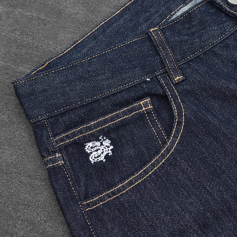 Mens Jeans Harajuku Y2K Retro  - Embroidery Font Free review and price