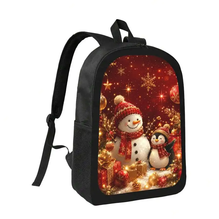 Christmas Snowman Penguin Prin - Embroidery Print review and price
