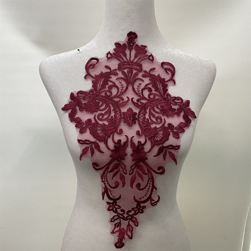 Multi Color Exquisite Embroide - Embroidery Veil review and price
