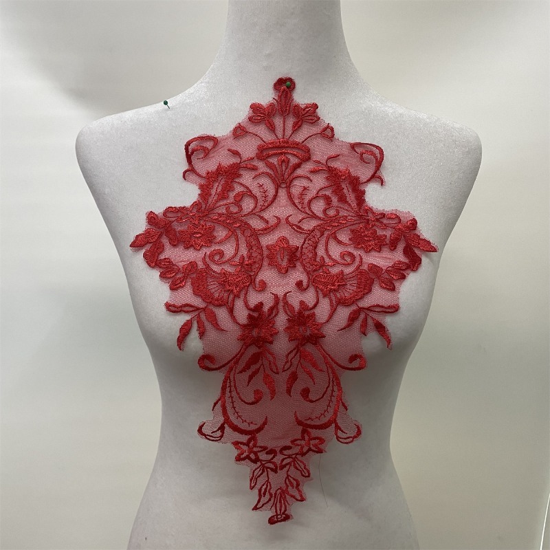 Multi Color Exquisite Embroide - Embroidery Veil review and price