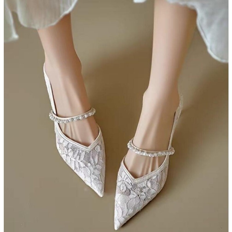 Sexy Lace Embroidery High Heel - Embroidery Dress review and price