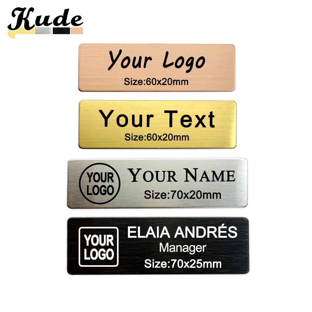 6/7x2CM Engraved Your Logo Tex - Embroidery Name review and price