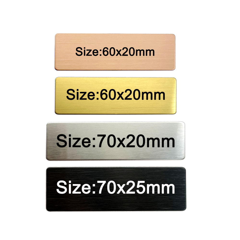 6/7x2CM Engraved Your Logo Tex - Embroidery Name review and price