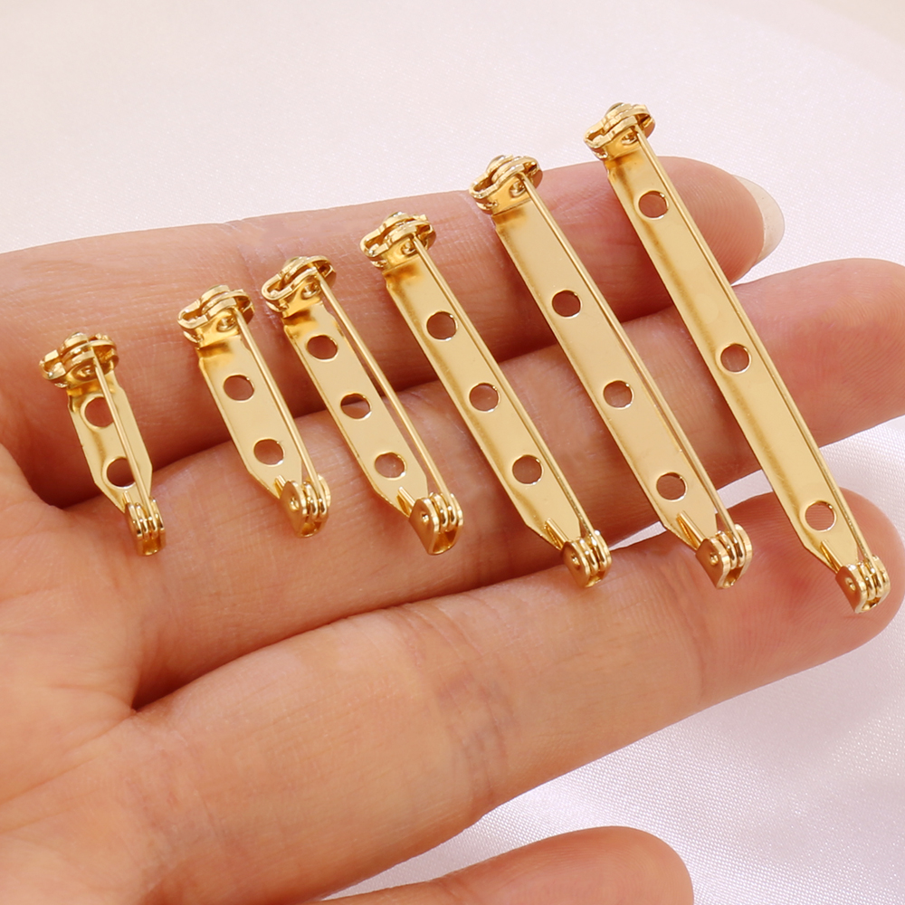 10pcs 17-45mm Brooch Clip Base - Embroidery Simple review and price