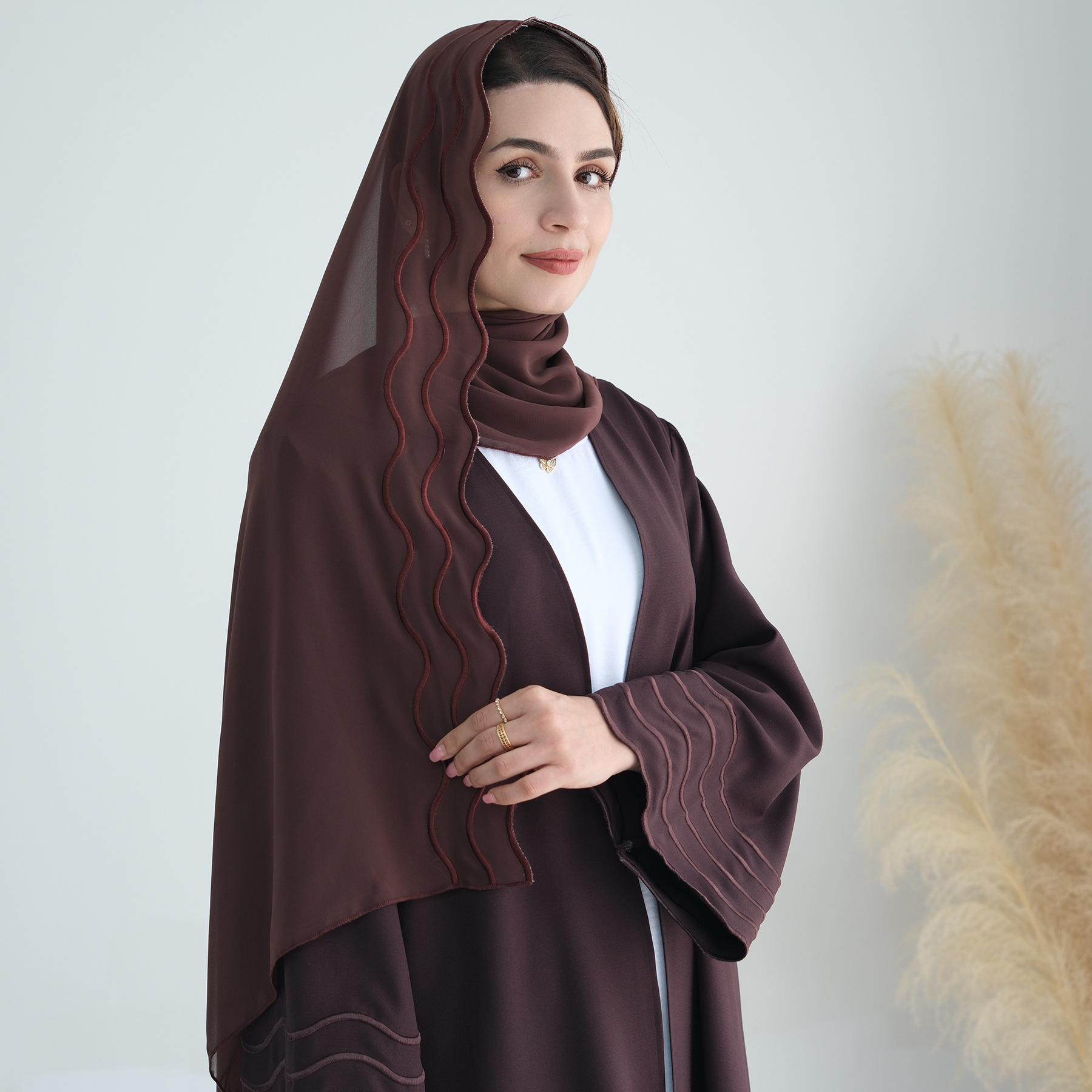 Eid Embroidery Muslim Women Hi - Embroidery Hijab review and price