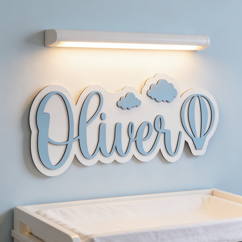 Personalized Custom Wooden Nam - Embroidery Name review and price