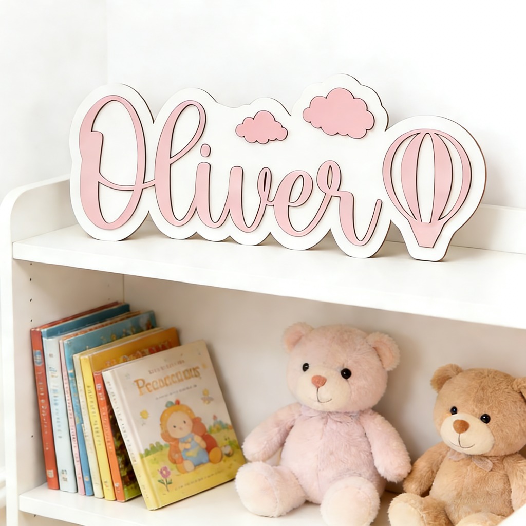 Personalized Custom Wooden Nam - Embroidery Name review and price