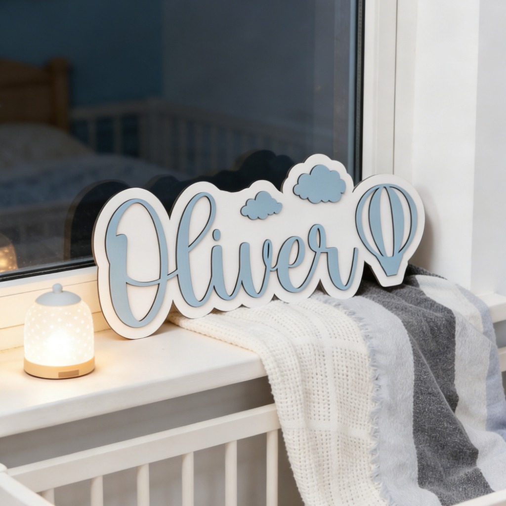 Personalized Custom Wooden Nam - Embroidery Name review and price