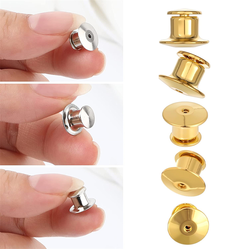 100Pcs Black Metal Locking Pin - Embroidery Simple review and price